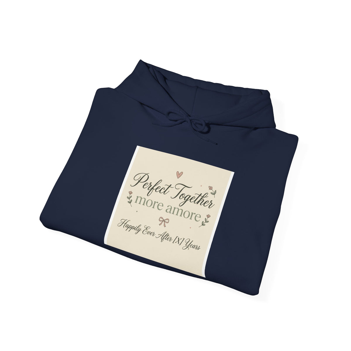 Pocket Together Hoodie — 'Pocket Together is more amore' Romantic Quote Pullover