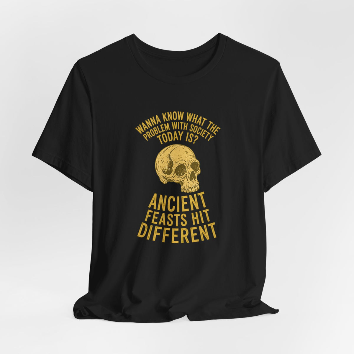 Ancient Feasts Hit Different - History Meme T-Shirt