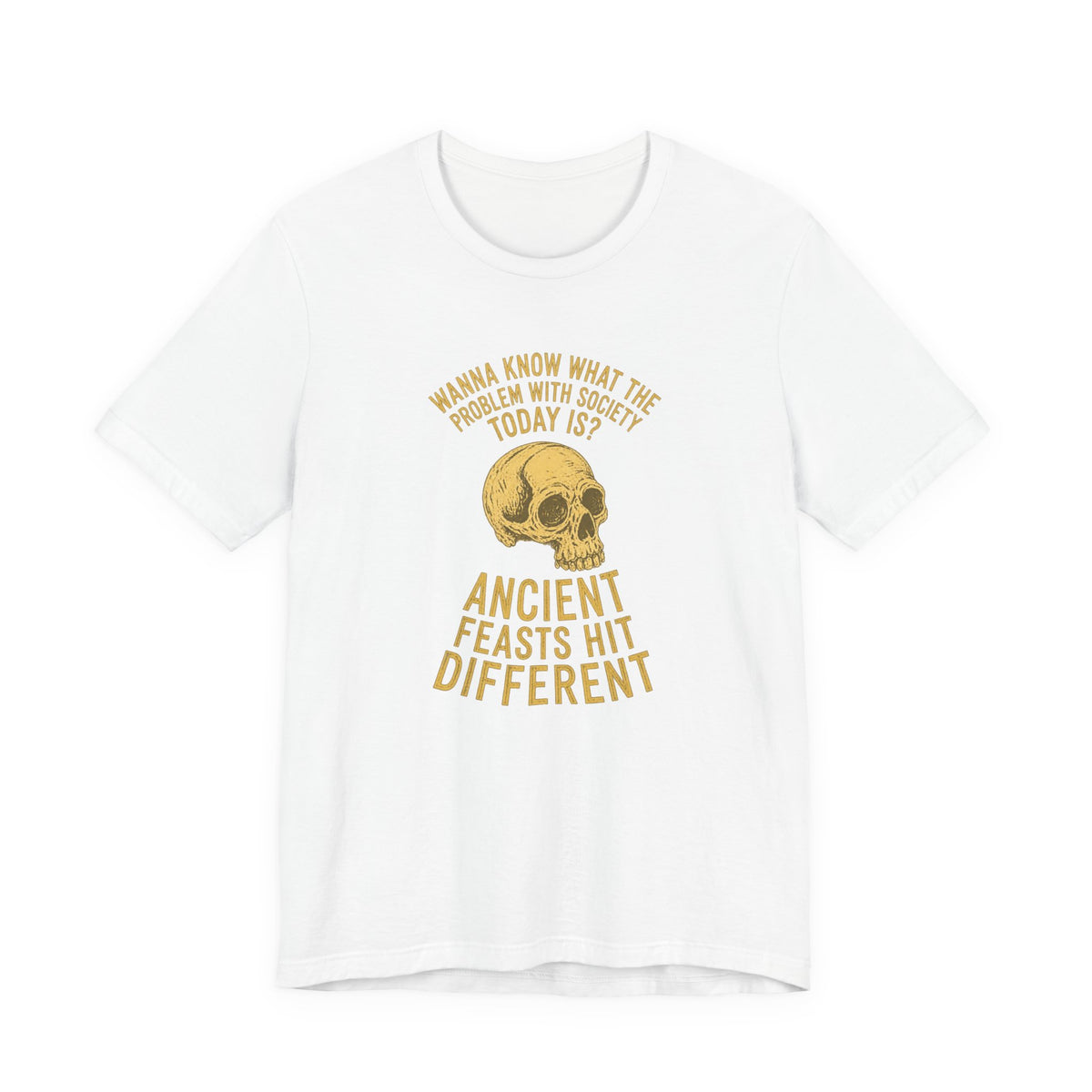 Ancient Feasts Hit Different - History Meme T-Shirt