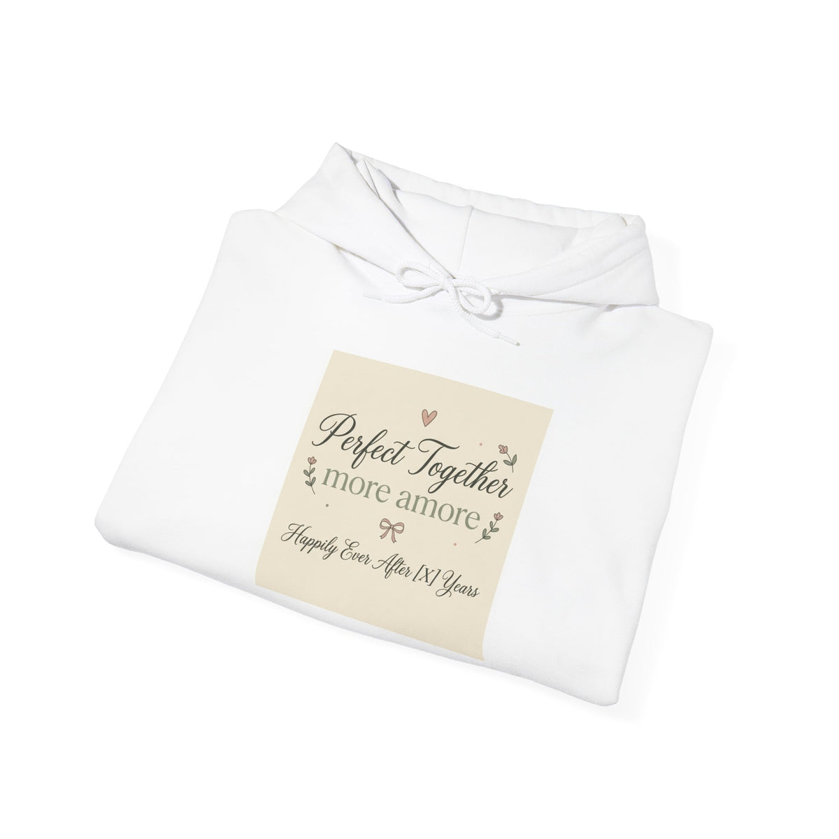 Pocket Together Hoodie — 'Pocket Together is more amore' Romantic Quote Pullover