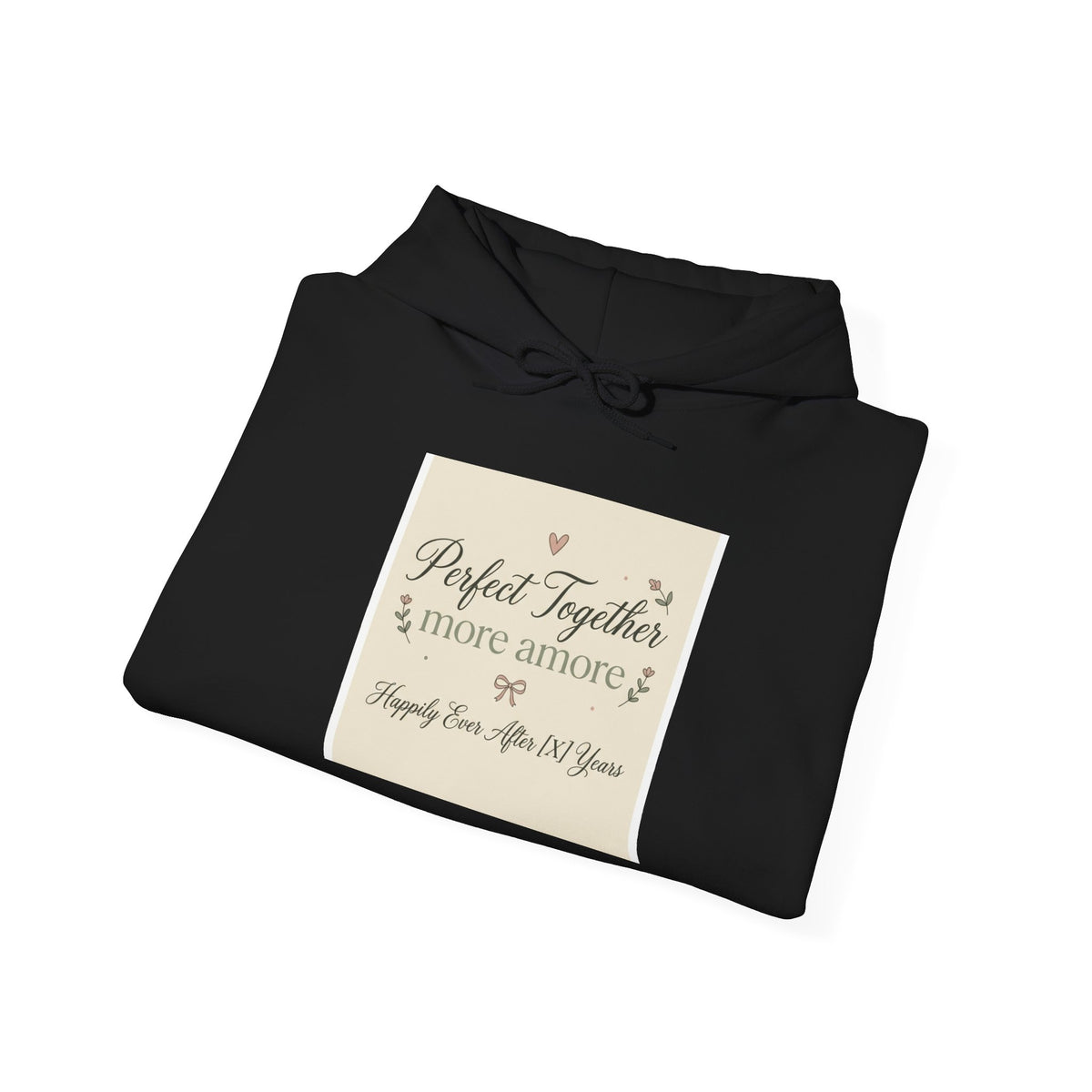 Pocket Together Hoodie — 'Pocket Together is more amore' Romantic Quote Pullover