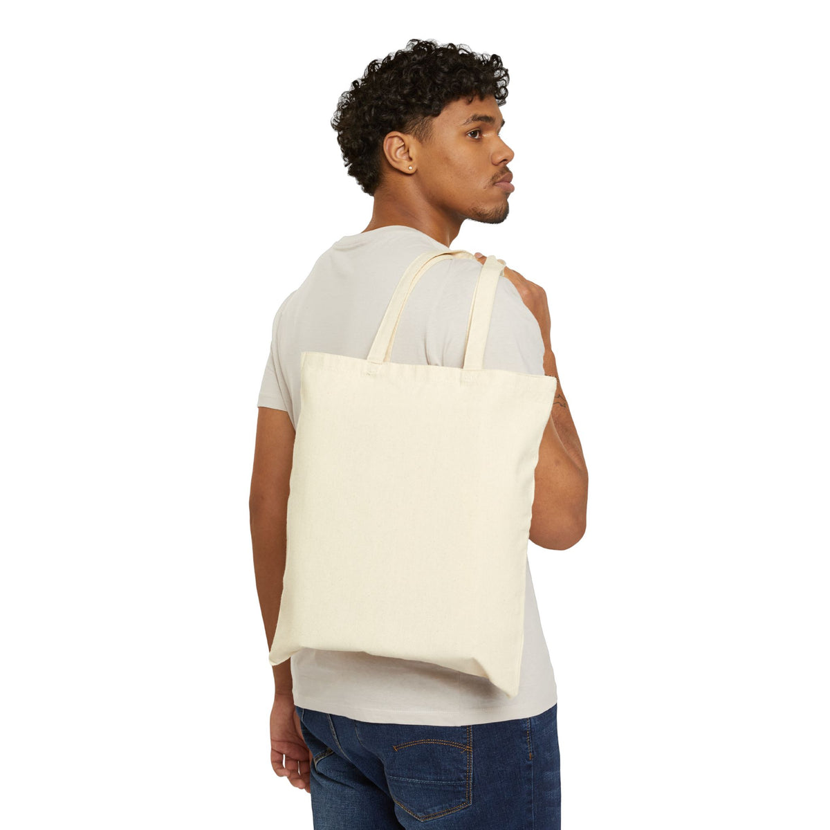 Tote Bag — "Perfect Together & more amore" Rustic Anniversary Canvas Tote