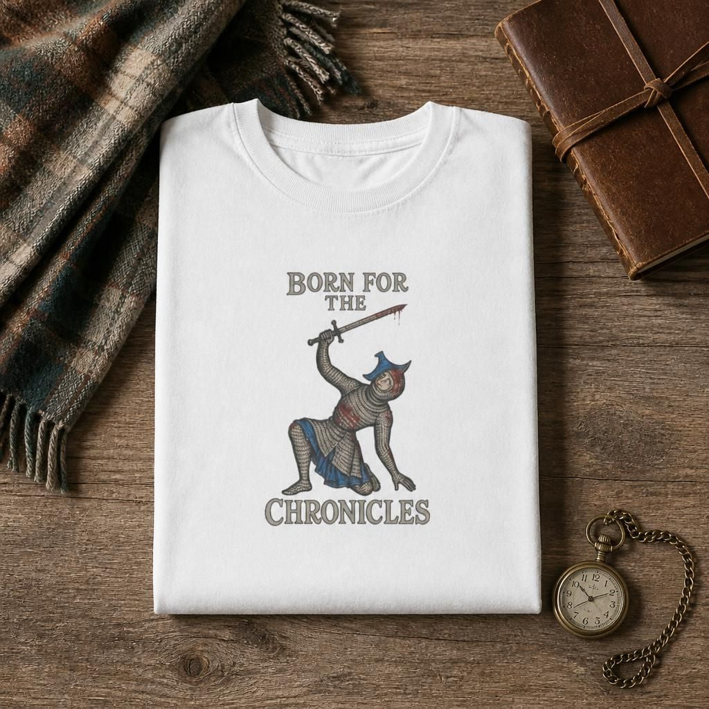 Medieval Knight Born for the Chronicles T-Shirt