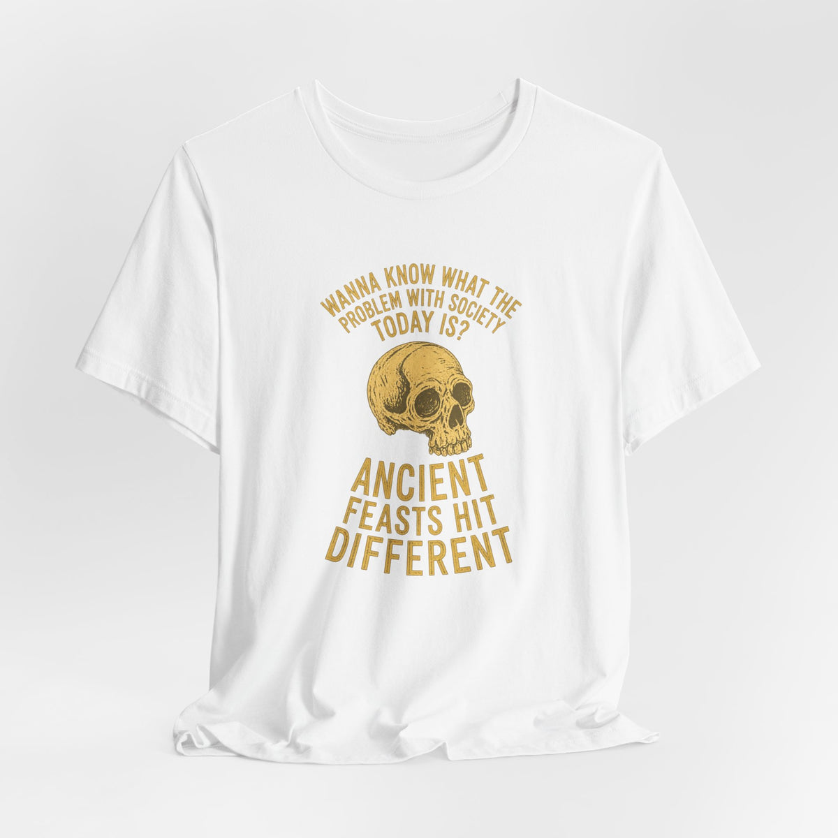 Ancient Feasts Hit Different - History Meme T-Shirt
