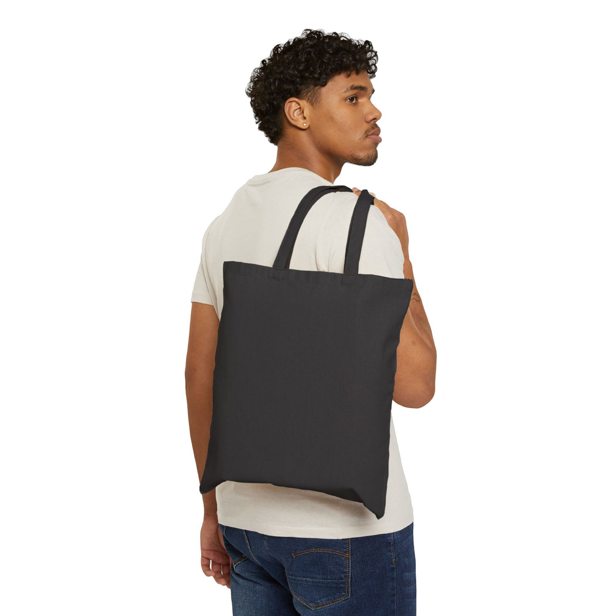 Tote Bag — "Perfect Together & more amore" Rustic Anniversary Canvas Tote