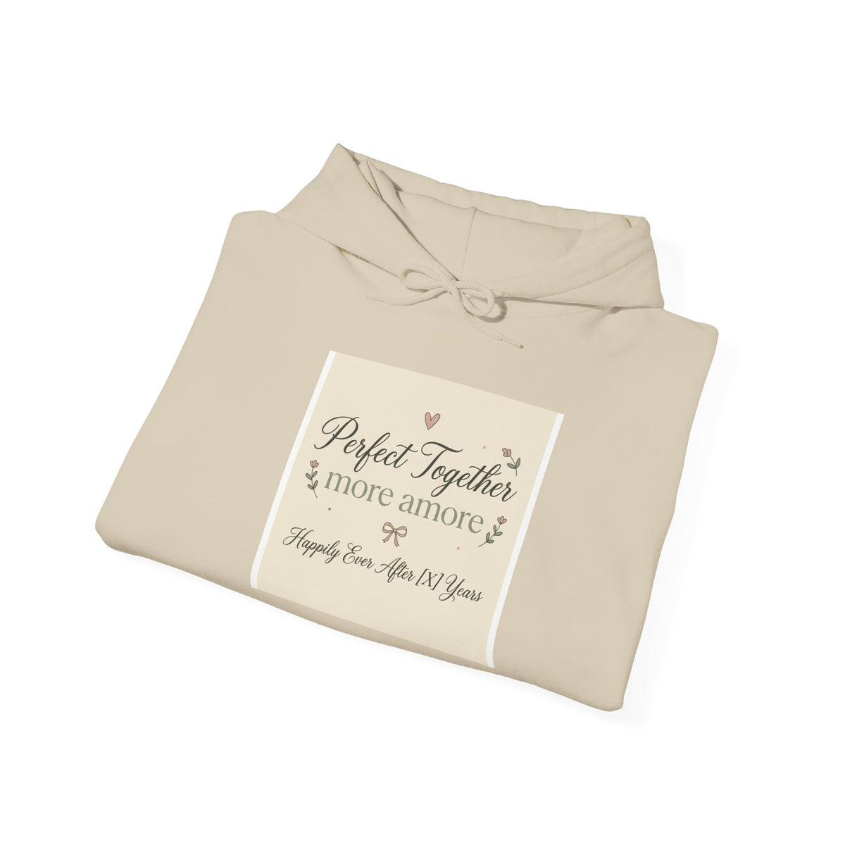 Pocket Together Hoodie — 'Pocket Together is more amore' Romantic Quote Pullover
